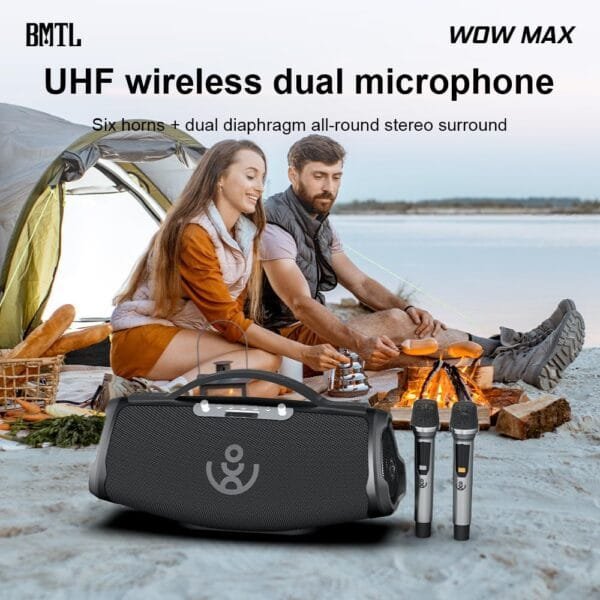 Xdobo BMTL Wow MAX Party Speaker ,With Portable Bluetooth Speaker Wireless & 2 Microphone 300W Sound And Deep Bass Waterproof Big Speakers .