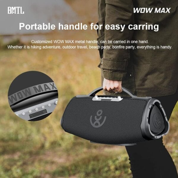 Xdobo BMTL Wow MAX Party Speaker ,With Portable Bluetooth Speaker Wireless & 2 Microphone 300W Sound And Deep Bass Waterproof Big Speakers .
