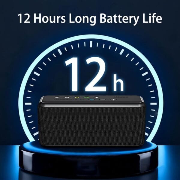 Xdobo X8 Max Portable Bluetooth Speaker Wireless, with Stereo Sound Outdoor Speakers ,Waterproof Desktop Computer Speakers, Bass up 360° Surround Sound.