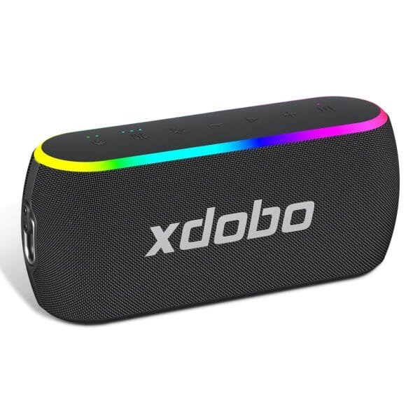 X8 Mini Portable Bluetooth Speaker - Waterproof IPX6 Computer Speakers, Wireless with RGB Lights for Home/Outdoor/Party/Beach/Birthday Gift.