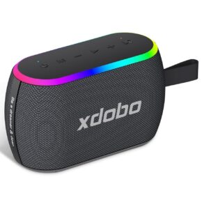 Xdobo X8 Mini II Wireless Bluetooth Speaker, Waterproof IPX6, With RGB Lights, 30W, 13 Hours Playtime