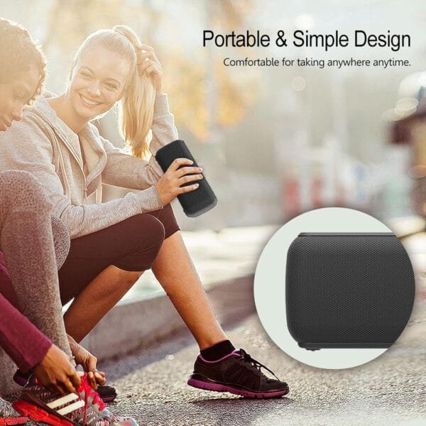 XDOBO X7 Portable Wireless Speaker with BT 5.0 Technology IPX5 Waterproof Speakers, Multifunctional Design AUX TF Card Inputs Voice Assistant ,Long Playtime Compact and Portable Audio Player.