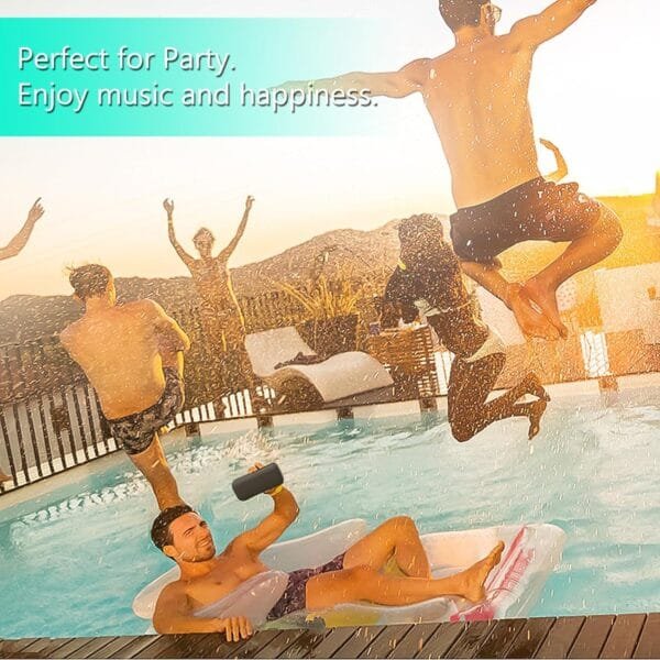 XDOBO X7 Portable Wireless Speaker with BT 5.0 Technology IPX5 Waterproof Speakers, Multifunctional Design AUX TF Card Inputs Voice Assistant ,Long Playtime Compact and Portable Audio Player.