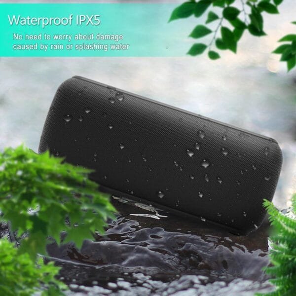 XDOBO X7 Portable Wireless Speaker with BT 5.0 Technology IPX5 Waterproof Speakers, Multifunctional Design AUX TF Card Inputs Voice Assistant ,Long Playtime Compact and Portable Audio Player.