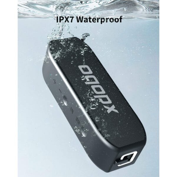 Xdobo Xidobo Wing 2020 Portable 20W BT Speaker IPX7 Waterproof with Dual 20W Speakers and SAM Technology for Outdoor, PC and BT/TWS/AUX/TF Card Connection