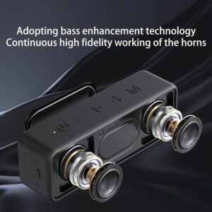 XDODO Wing 2020 Bluetooth Speaker With Portable Wireless Speaker - with [20W] Power, IPX6 Waterproof, 13H Playtime, Type-C, Heavy Bass for Outdoor and Home.