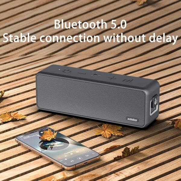 XDODO Wing 2020 Bluetooth Speaker With Portable Wireless Speaker - with [20W] Power, IPX6 Waterproof, 13H Playtime, Type-C, Heavy Bass for Outdoor and Home.