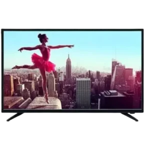 Golden Tech 19-Inch Slim LED Flat TV Digital With Inbuilt decoder, Frameless Design, USB Ports, HDMI, Remote Control