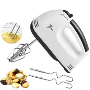 E-bester 7 Speeds Electric Hand Mixer 260W - White
