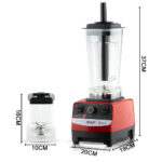 RAF 2.0L- 2 in 1 Electric Jug Blender R.2809 with Masala Grinder-Unbreakable [2400W ]. - Image 9