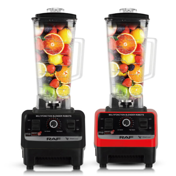 RAF 2.0L- 2 in 1 Electric Jug Blender R.2809 with Masala Grinder-Unbreakable [2400W ]. - Image 3