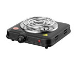 E-bester Single Hotplate burner, Adjustable Temperature Control, ON/OFF Indicator Light, Auto Thermostat