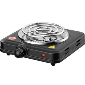 E-bester Single Hotplate burner, Adjustable Temperature Control, ON/OFF Indicator Light, Auto Thermostat