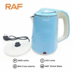 RAF Automatic Electric Kettle 2.5Litre R.7948 - Stainless steel [2000W].