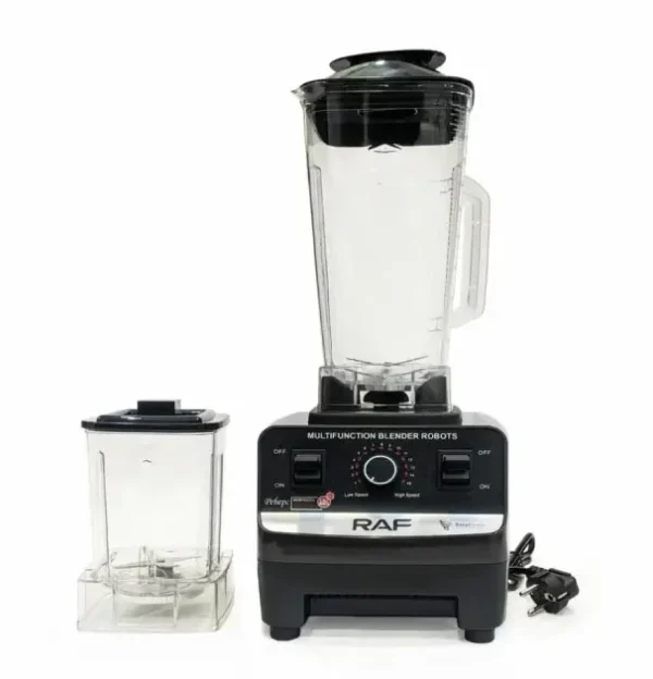 RAF 2.0L- 2 in 1 Electric Jug Blender R.2809 with Masala Grinder-Unbreakable [2400W ].
