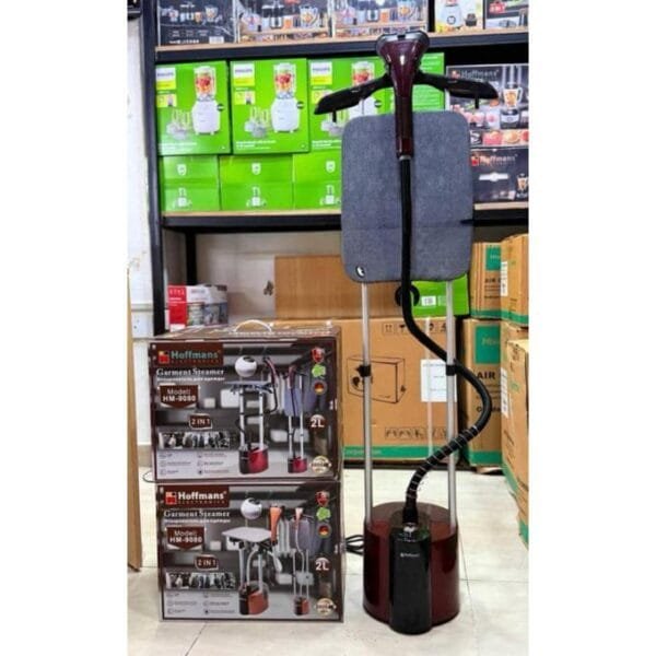 Hoffmans 2L - 2 in 1 Continuous Steam Garment steamer - 2000W.
