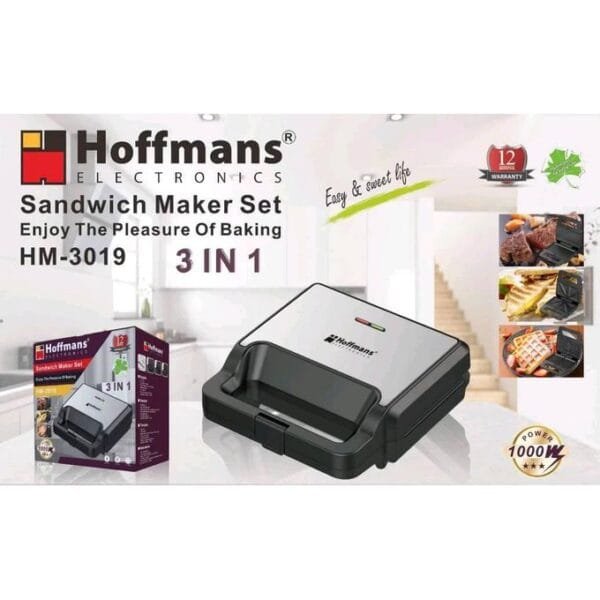 Hoffmans HM-3019 Electronics Sandwich Maker Set.
