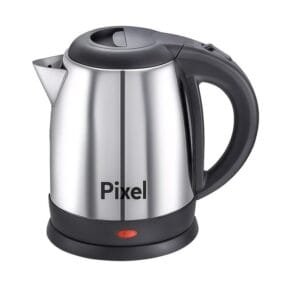 Pixel 2 Liters First Boiling Electric Kettle - Stainless Steel.
