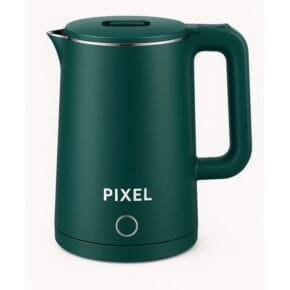Pixel 2.5L Stainless Steel Electric Kettle - Anti Scald Body, Auto Shut Off.