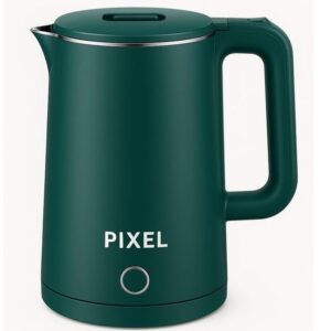 Pixel 2.5L Stainless Steel Electric Kettle - Anti Scald Body, Auto Shut Off.