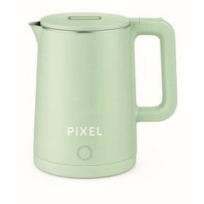 Pixel 2.5 Liters Stainless Steel Electric Kettle -Anti Scalding, Auto shut Off.