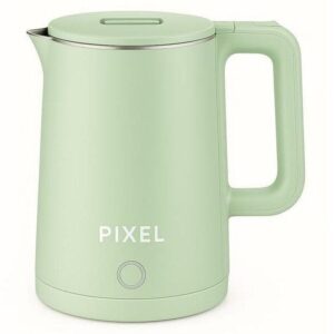 Pixel 2.5 Liters Stainless Steel Electric Kettle -Anti Scalding, Auto shut Off.