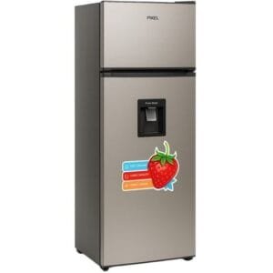 Pixel 280 Liters Double Door Defrost Refrigerator With Water Dispenser.