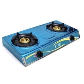 Pixel 2 -Burner Gas Stove-Stainless Steel.
