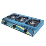 Pixel 3- Burner Gas Stove - Stainless Steel.