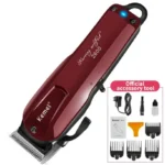 Kemei Rechargeable Saloon Hair Clipper, Beard Shaver, Hair Trimmer Shaving Machine. - Image 2