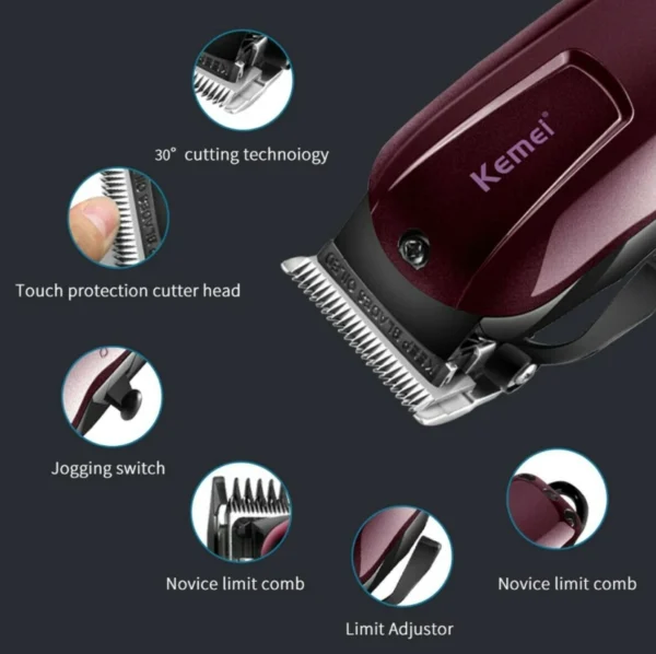 emei Rechargeable Saloon Hair Clipper