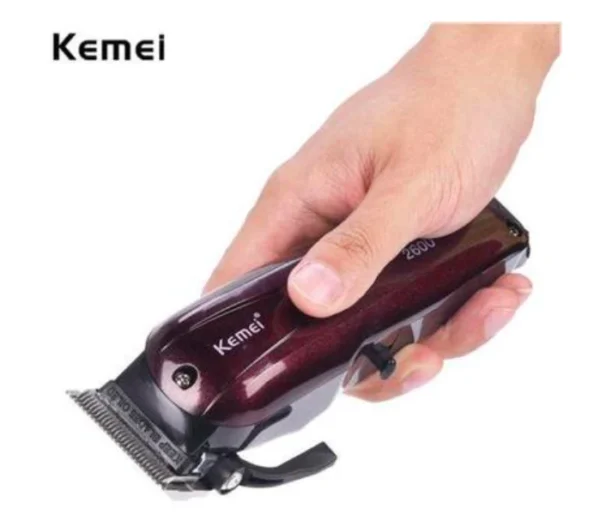 Kemei Rechargeable Saloon Hair Clipper, Beard Shaver, Hair Trimmer Shaving Machine. - Image 8