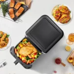 Hisense Air Fryer 6.7L, Power 1350 W, With LED Display And Touch Control, Temperature Infinitely Adjustable without BPA and PFOA