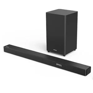 Hisense HS312 3.1ch Sound Bar, Wireless Subwoofer, 300W, Dolby Atmos, 4K Pass-Through, Cinematic Experience.
