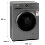 Midea 6KG Front Load Automatic Washing Machine with Inverter Motor | MF100W60BTGCC