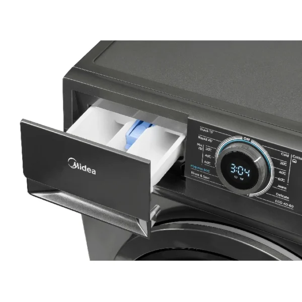 Midea 6KG Front Load Automatic Washing Machine with Inverter Motor | MF100W60BTGCC