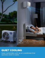 Midea 12,000 BTU Wall Split Air Conditioner, Efficient | MSAF-12CRN1-QB6
