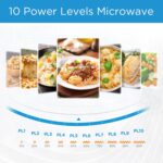 Midea 20L Solo Microwave Oven with Digital Touch Control, 700W, Child Lock, Memory Function, Defrost-by-weight-or-time, Fast Reheat, Push Button Door Opening, Best for Home &...