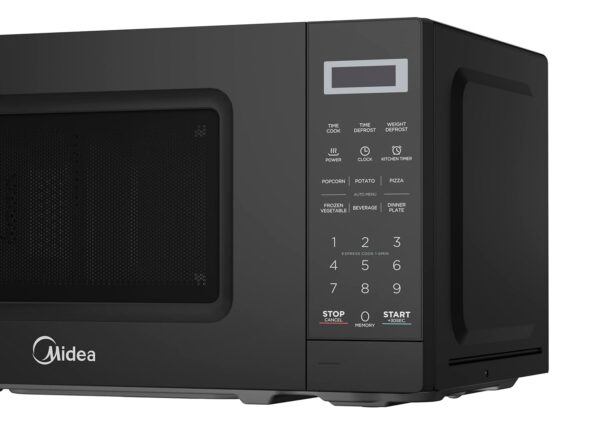 Midea 20L Solo Microwave Oven with Digital Touch Control, 700W, Child Lock, Memory Function, Defrost-by-weight-or-time, Fast Reheat, Push Button Door Opening, Best for Home &...