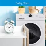 Midea 6KG Front Load Washing Machine with Lunar Dial, 1000 RPM, 15 Programs, Fully Automatic Washer, Digital LED Display, Child Lock, Mute Function, 90° Hygiene, 10 Years Motor...