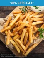 Midea Air Fryer 5.5 Quart with See-Thru Window, Rapid Air Technology, 9 Preset Menus for Quick and Easy Meals,1 Minute Button and Favorite Function, 90% less oil