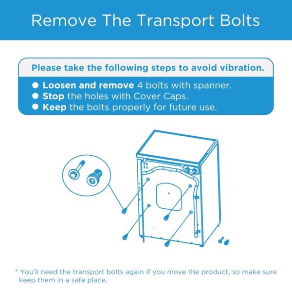 Midea MF200W70B/E Freestanding Washing Machine, BLDC Motor, Bright LED Display, Health Guard, Steam, 15‘ Quick Wash, 1400RPM, 7kg load, White