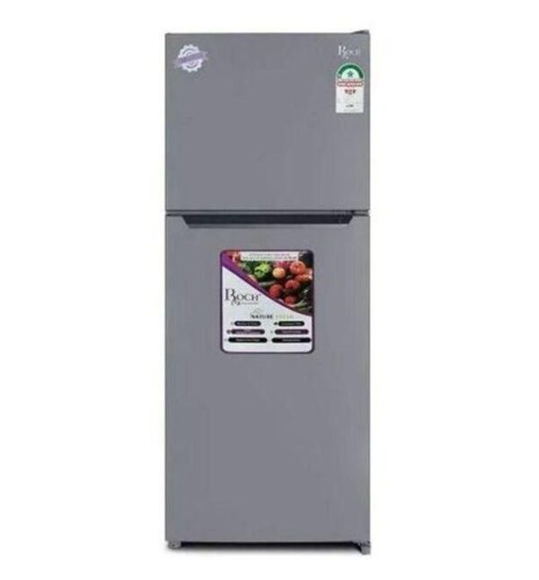 Roch 140 Liters Double Door Top Freezer Defrost Fridge