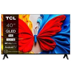 TCL 40-inch QLED Direct Smart Full HD LED TV with Fire TV and HDR, Alexa on Demand, Metallic Design, Frameless Design