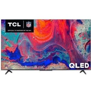 TCL 65 inch 4K UHD Smart QD-Mini LED TV, HDR, 120HZ-144HZ High Brightness Smart Google TV, Dolby Atmos Onkyo Audio, Voice Remote Alexa Gaming