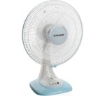 SONASHI 16 Inch TABLE FAN, SF-8028D - WHITE/BLUE