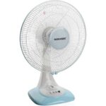 SONASHI 16 Inch TABLE FAN, SF-8028D - WHITE/BLUE