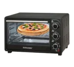 SONASHI 21L Electric Oven, Countertop Electric Oven with Stainless Steel Heating Element, Inside Lamp, Indicator Light, Wire Rack, Tray Handle - STO-730