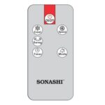 Sonashi Portable Air Cooler w/ 6 Liter Water Tank, 2 Ice Boxes, Three Wind Speeds, Water Level Indicator, 4 Castor Wheels, Electronic Display, 12 Hour Timer, SAC-202 - Image 5