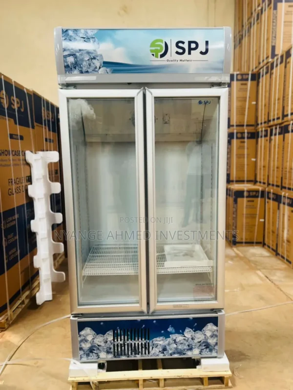 SPJ 700Litres Beverage Chiller Showcase Fridge, 2 Doors - Image 3